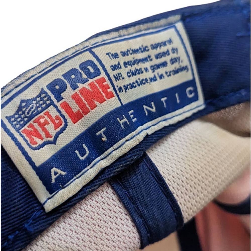 New York Giants Puma‎ Adjustable Strapback Hat Cap NFL Football Vintage 90s - Picture 6 of 6